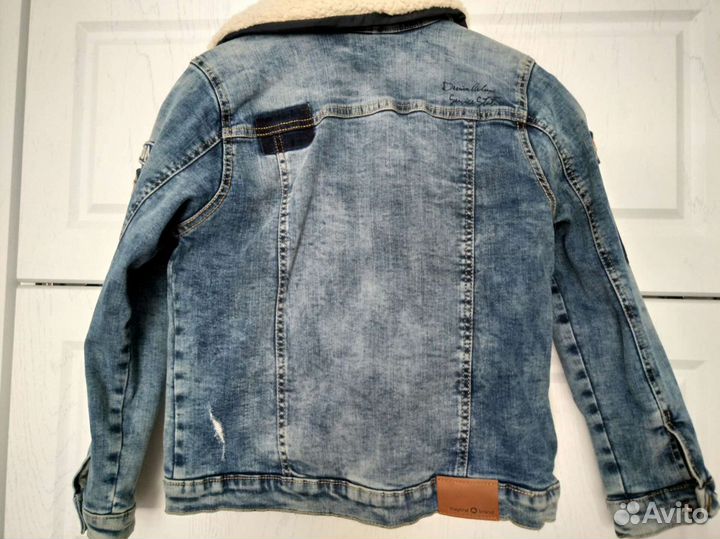 Джинсовая куртка для мальчика