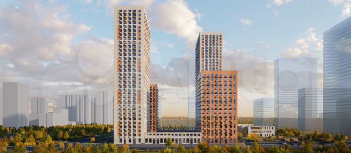 Квартира-студия, 23,8 м², 16/33 эт.