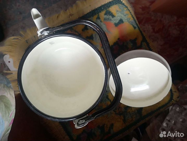 Набор эмалированной посуды СССР