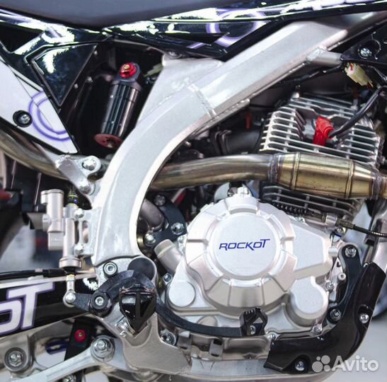 Кроссовый мотоцикл rockot R4 Blue Trone