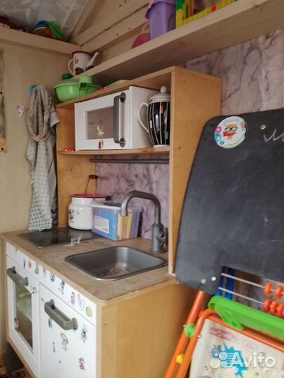 Детский игровой домик уличный