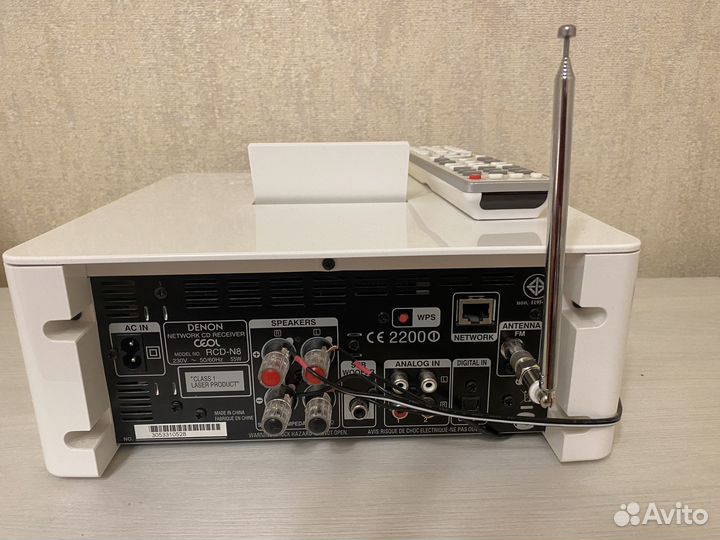 Cd ресивер denon ceol RCD-N8