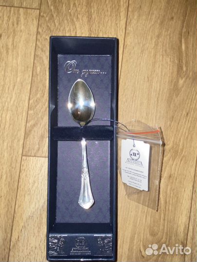 Чайные ложки серебро 925