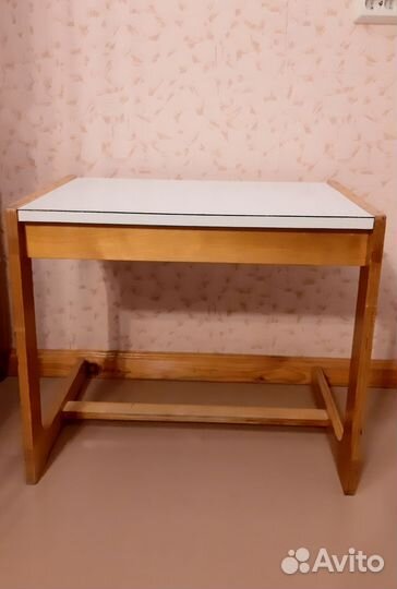 Детский стол парта дерево