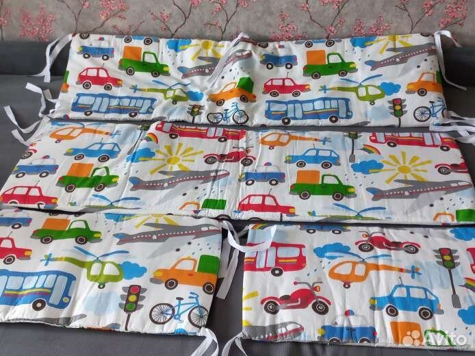 Бортики в детскую кроватку