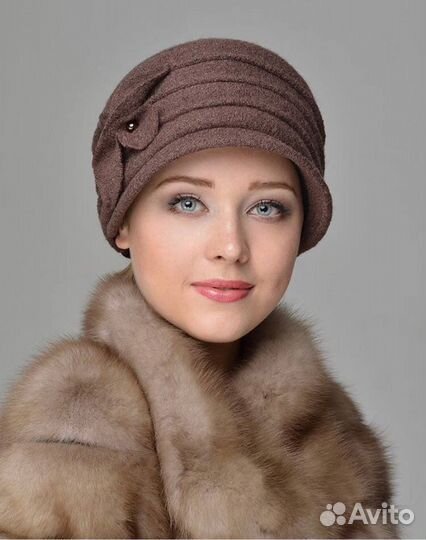 Новая Шляпа Американка Шерсть в коробке