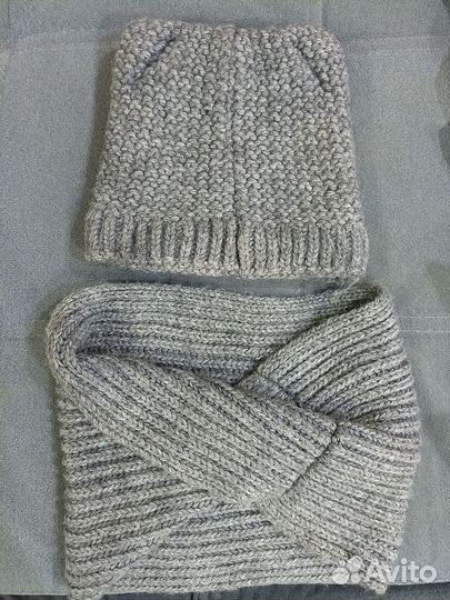 Шапка зимняя и снуд