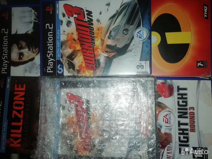Лицензионные игры ps2