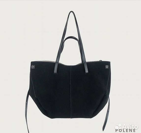 Polene сумка замша