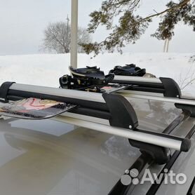 Багажники для лыж и сноуборда на крышу автомобиля - купить крепления в Москве по лучшей цене