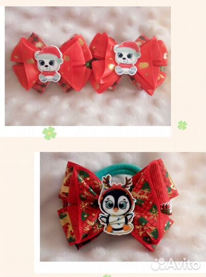 Бантики для волос
