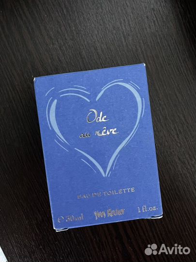 Туалетная вода yves rocher ode au reve (винтаж)