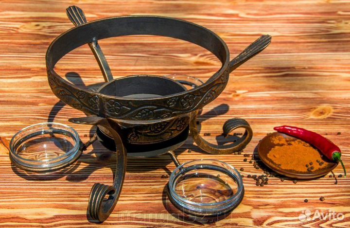 Подставка кованая под садж 