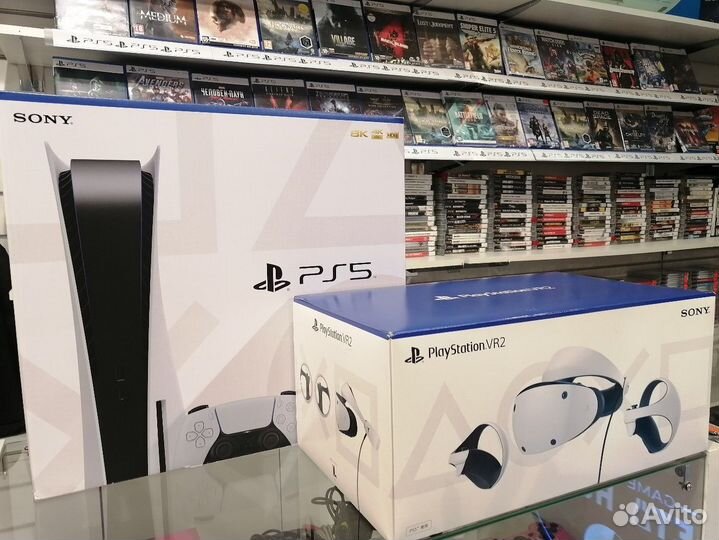 Sony Playstation VR 2 для PS4/PS5 - год гарантия