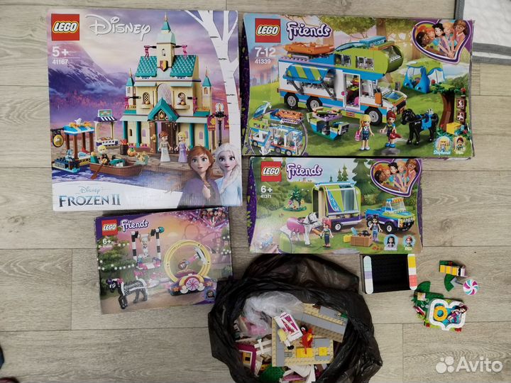 Lego Friends пакетом для девочек