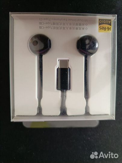 Наушники гарнитура xiaomi mi dual driver earphones