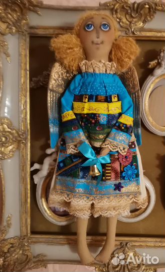 Интерьерная кукла ручной работы