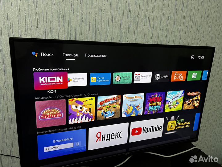 Телевизор lg 43 дюйма 4K