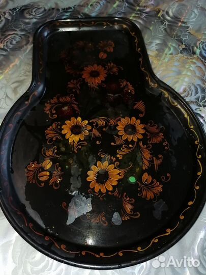 Самовар электрический СССР расписной