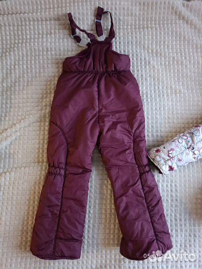 Зимний костюм для девочки 122
