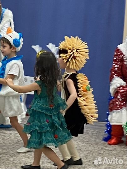 Новогодний костюм ежика