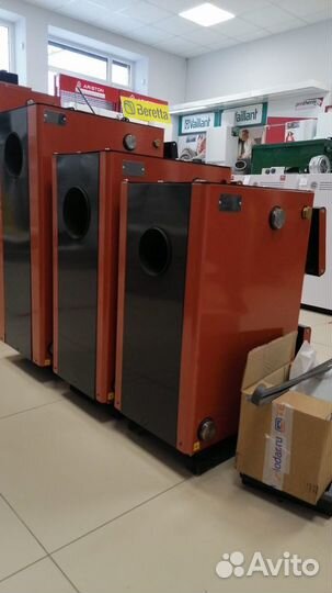 Твердотопливные котлы новые