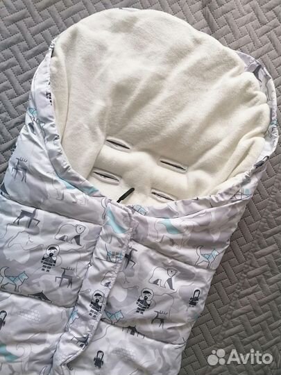 Зимний конверт в коляску / санки