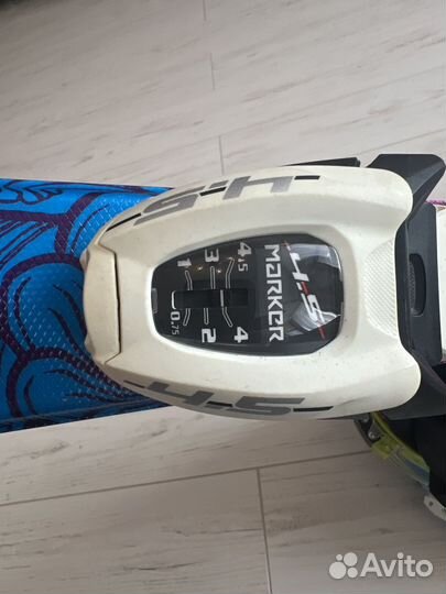 Горные лыжи 124см детские К2 LuvBug + Ботинки