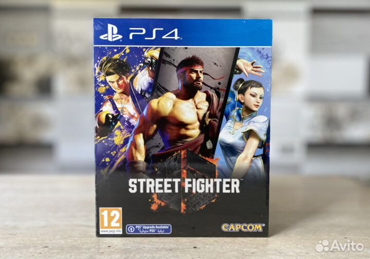 Street Fighter 6 Steelbook Edition (Новый) PS4/PS5