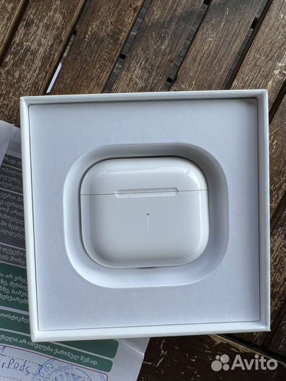 Airpods 3, кейс и левый наушник, оригинал