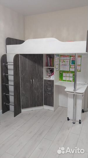 Кровать-чердак