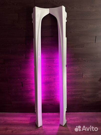 Пороги type s Honda Accord 8 (накладки)