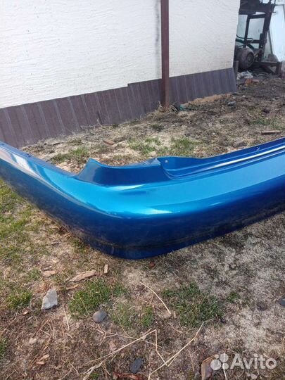 Бампер задний на chevrolet lanos