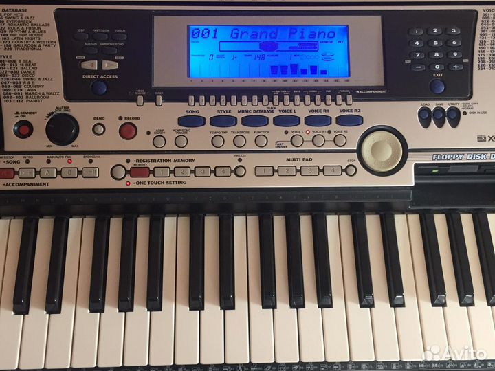 Синтезатор yamaha psr 550