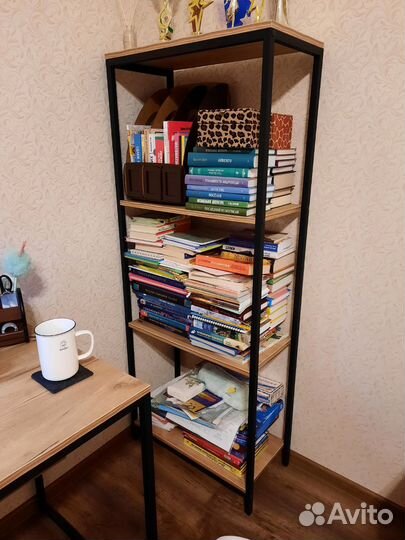 Стеллаж лофт 150х60х30