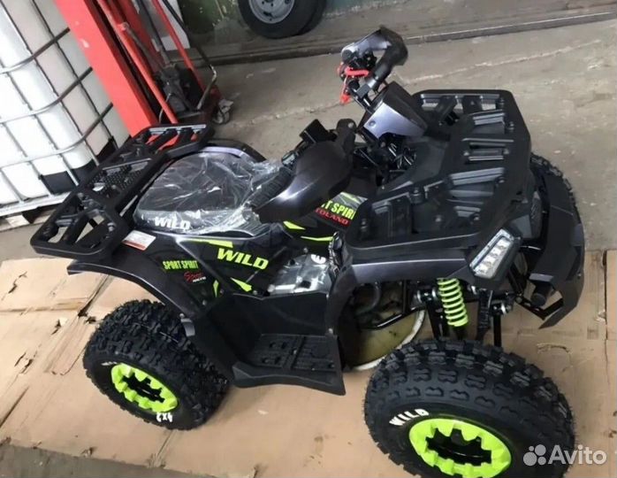 Квадроцикл 125 кубов Wild отличное состояние