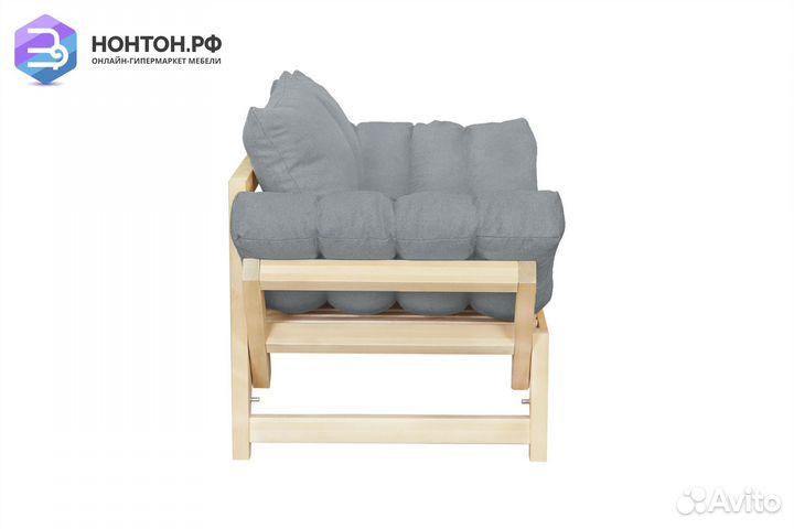 Диван кушетка Амбер-2 серый