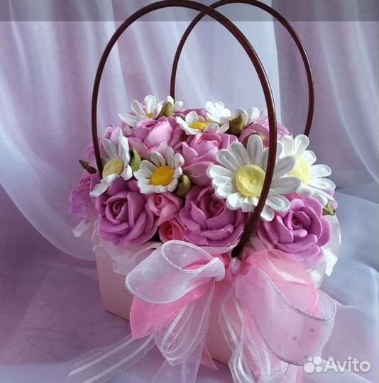 Зефир, подарки-комплименты из зефира