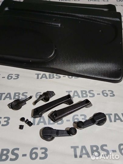 Карты дверей нива с ручками к-т