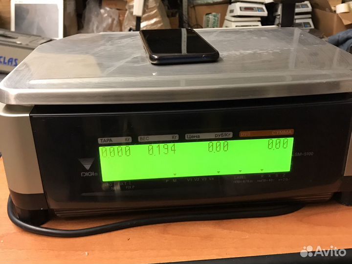 Весы Digi SM-5100. Весы с термопечатью