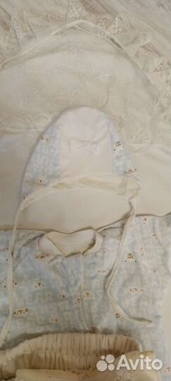 Конверт на выписку для мальчика летний