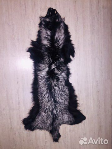 Мех чернобурой лисы