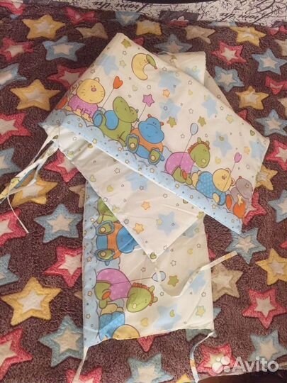 Бортики на кроватку бу