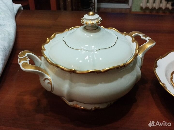 Набор столовой посуды фарфор ГДР