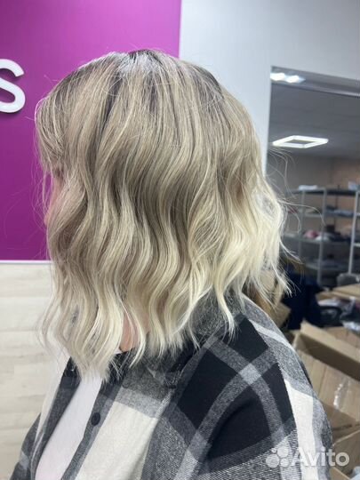 Парик блонд