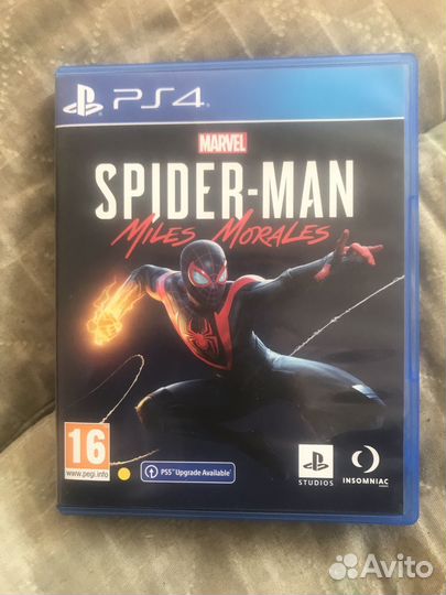 Человек паук майлз моралес ps4