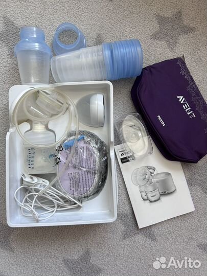 Молокоотсос avent электрический