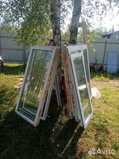 Окна пластиковые бу