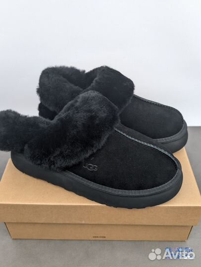 Угги Ugg Slippers Disquette Black