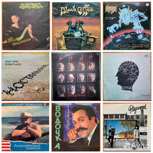 Виниловые пластинки LP